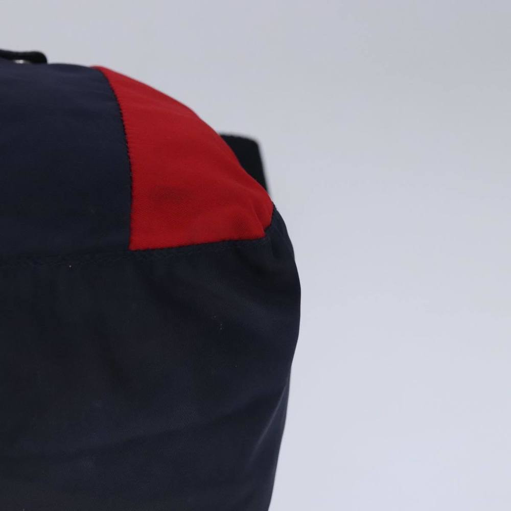PRADA Shoulder Bag Nylon Red Navy Auth bs20409 - Picture 15 of 16